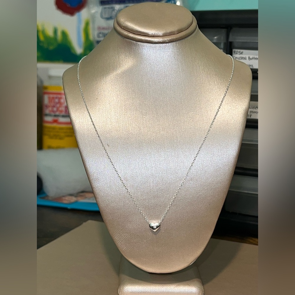 Silver Heart Necklace